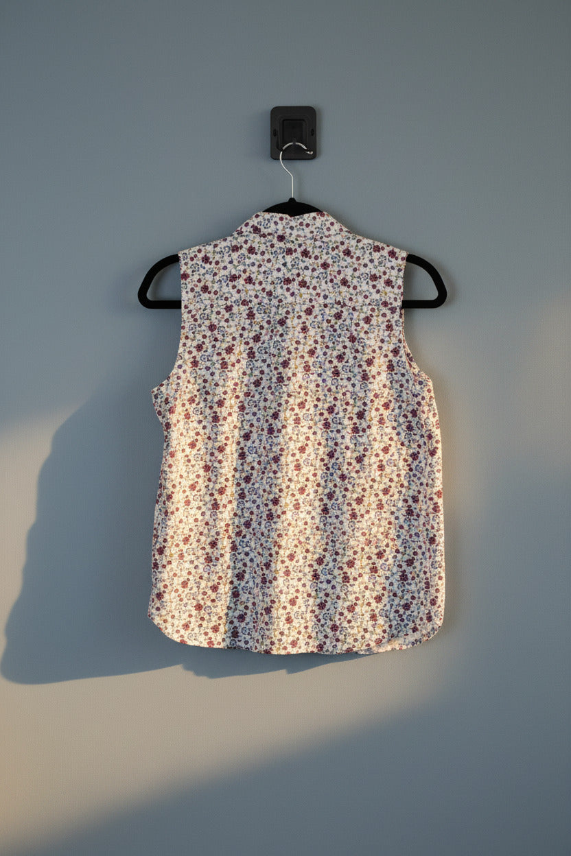 Coldwater Creek Floral Sleeveless Blouse – Size PS