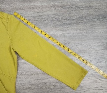 Mustard Yellow Hoodie & Wide-Leg Pants Set | Vintage Tracksuit