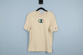 Champion Cream Logo Graphic Tee – Size S