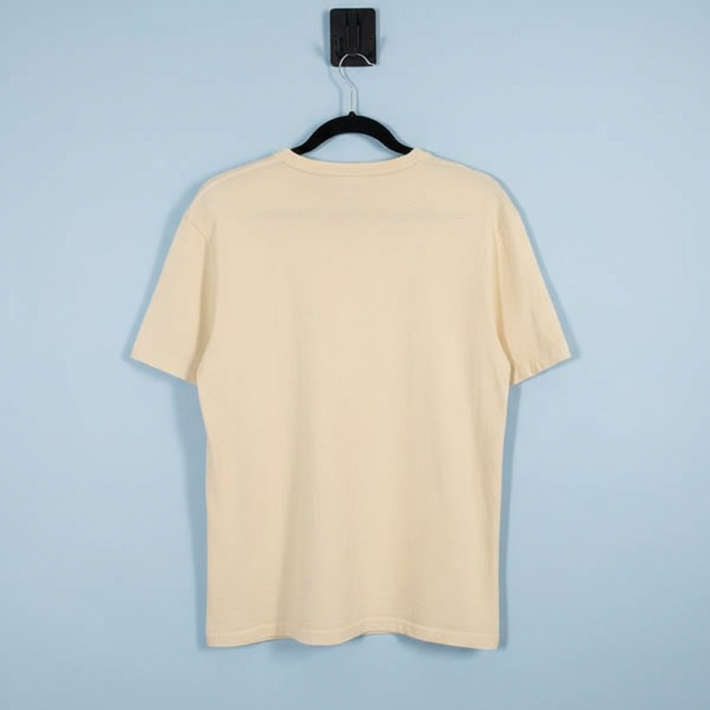 Champion Cream Logo Graphic Tee – Size S