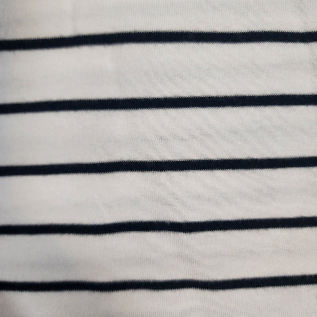 Talbots Petite Striped Pima Cotton Top — Size LP