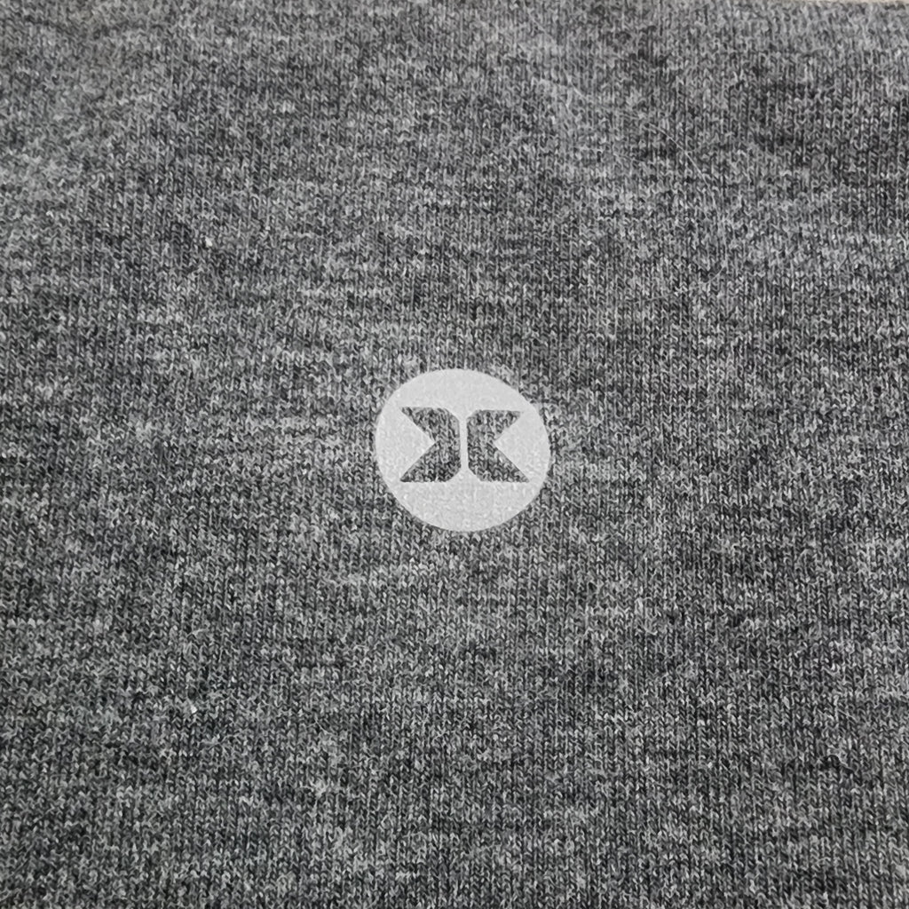 RBX Heather Grey High-Waist Bike Shorts – Size L