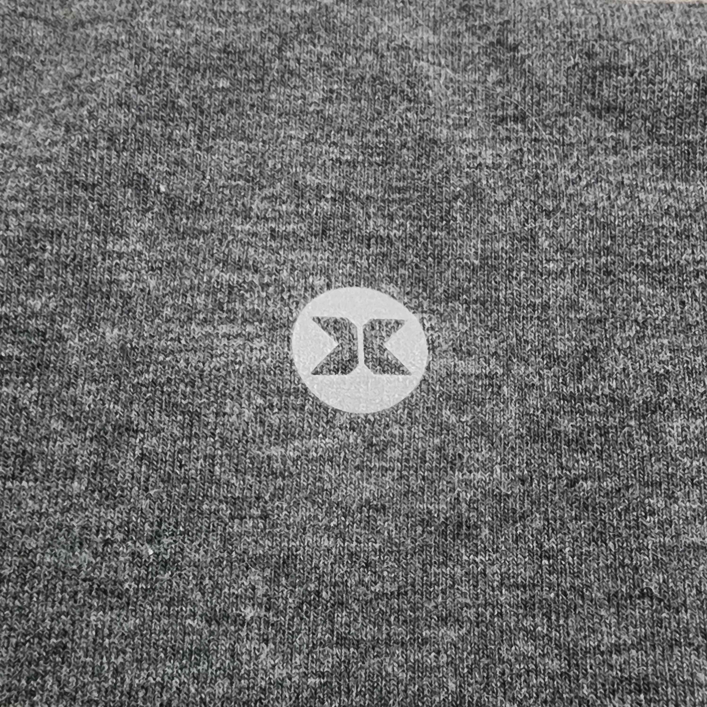RBX Heather Grey High-Waist Bike Shorts – Size L