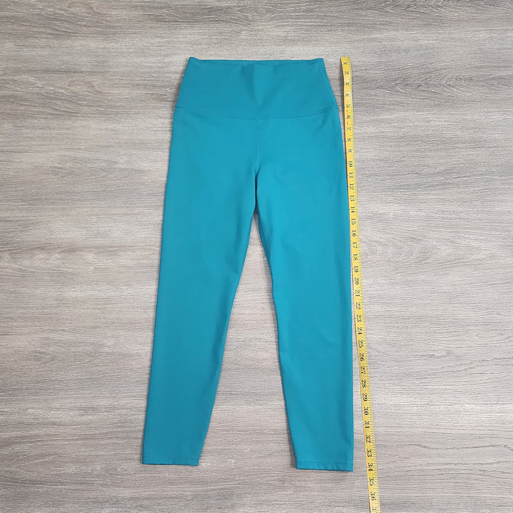 Carbon38 Teal High-Waist Leggings – Size M