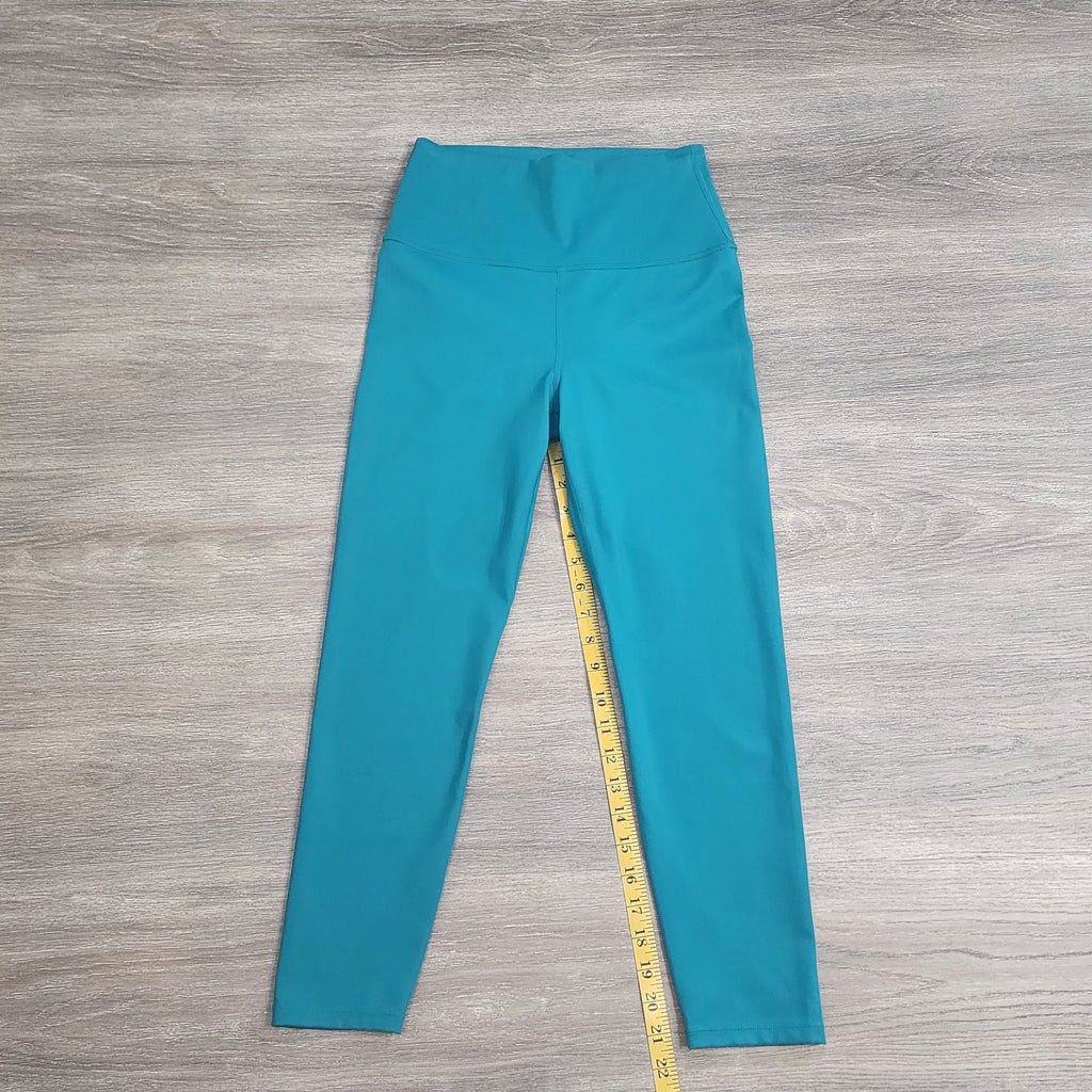 Carbon38 Teal High-Waist Leggings – Size M