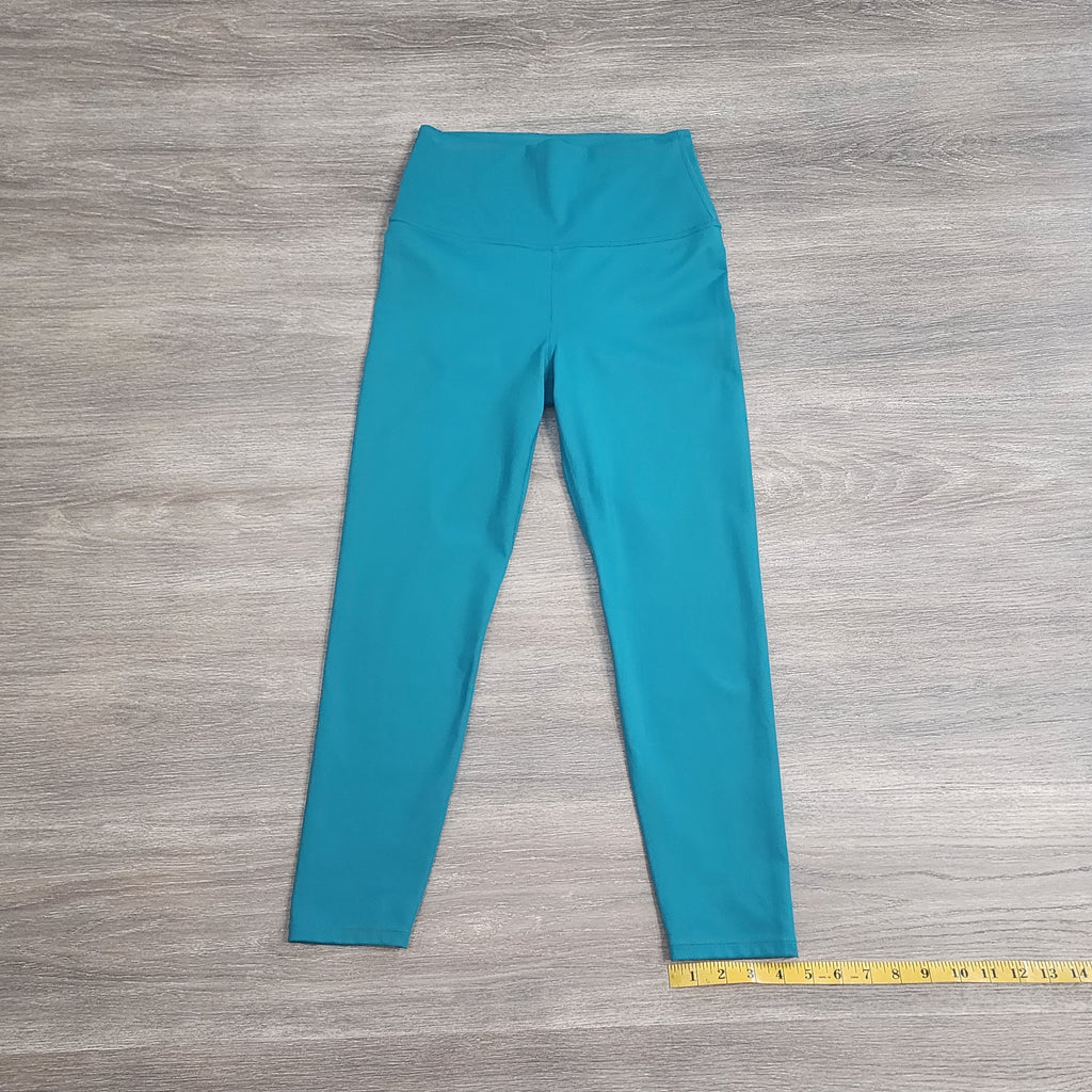 Carbon38 Teal High-Waist Leggings – Size M