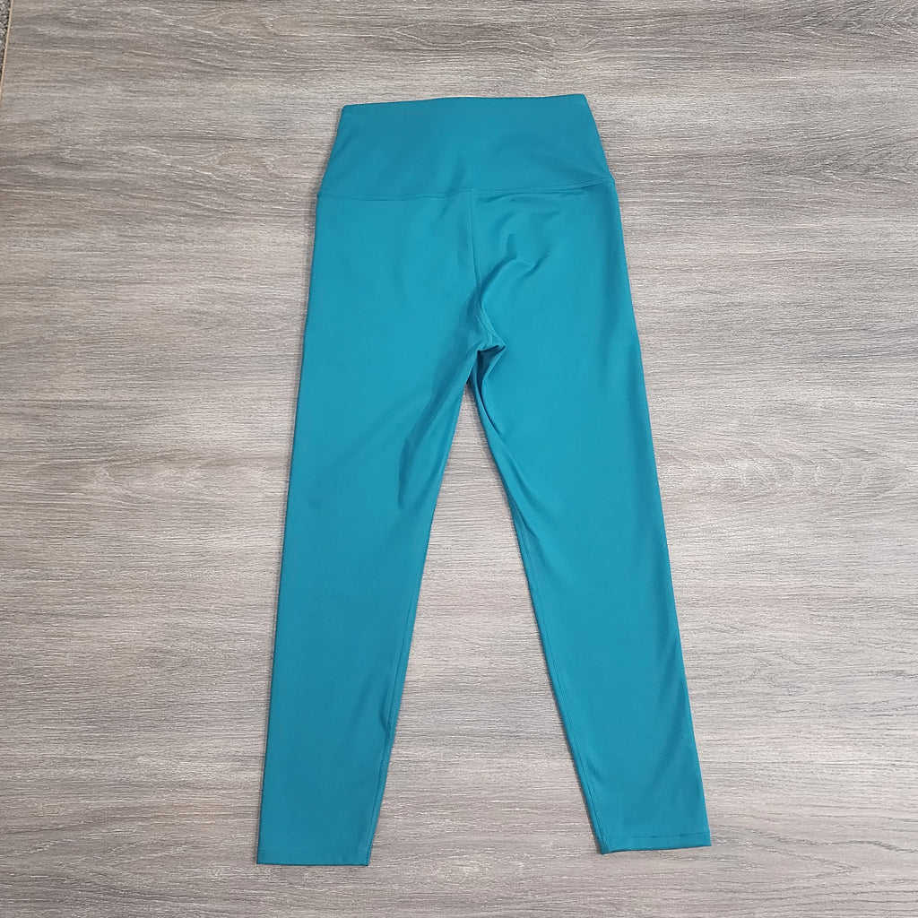 Carbon38 Teal High-Waist Leggings – Size M