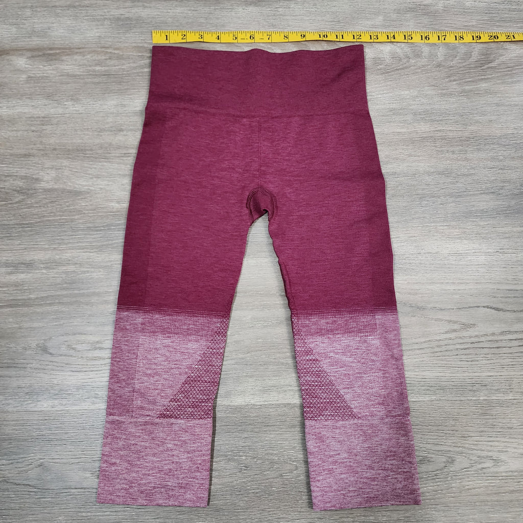 lululemon Berry Ombre Seamless Crop Leggings – Size 4