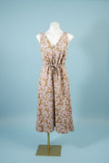Gap Floral Cotton Midi Dress