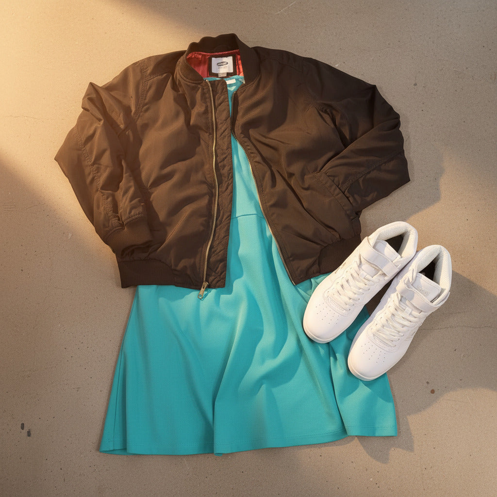 Old Navy Bomber Jacket – Black Size L