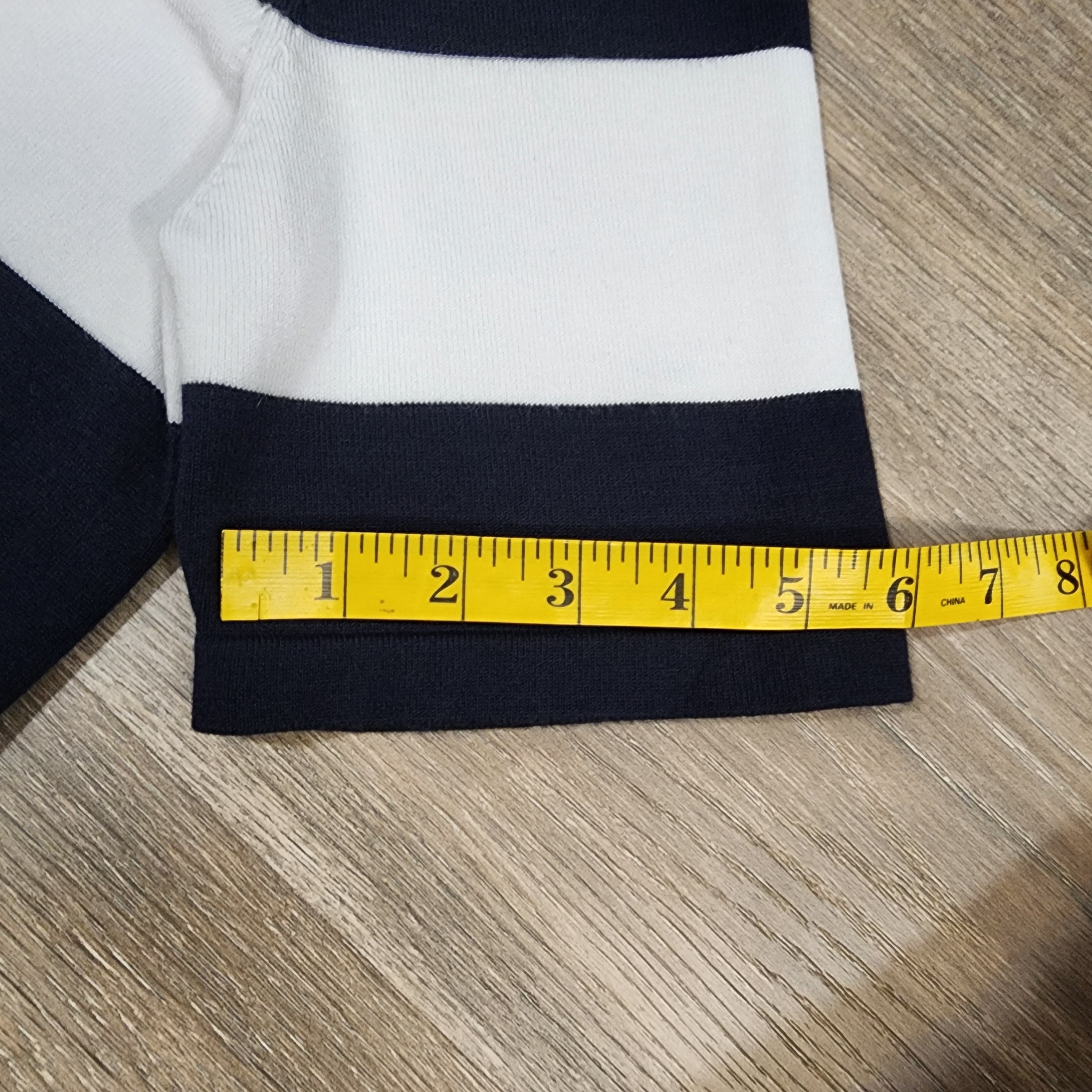 Catherine Malandrino Bold Stripe Tee – Size XL