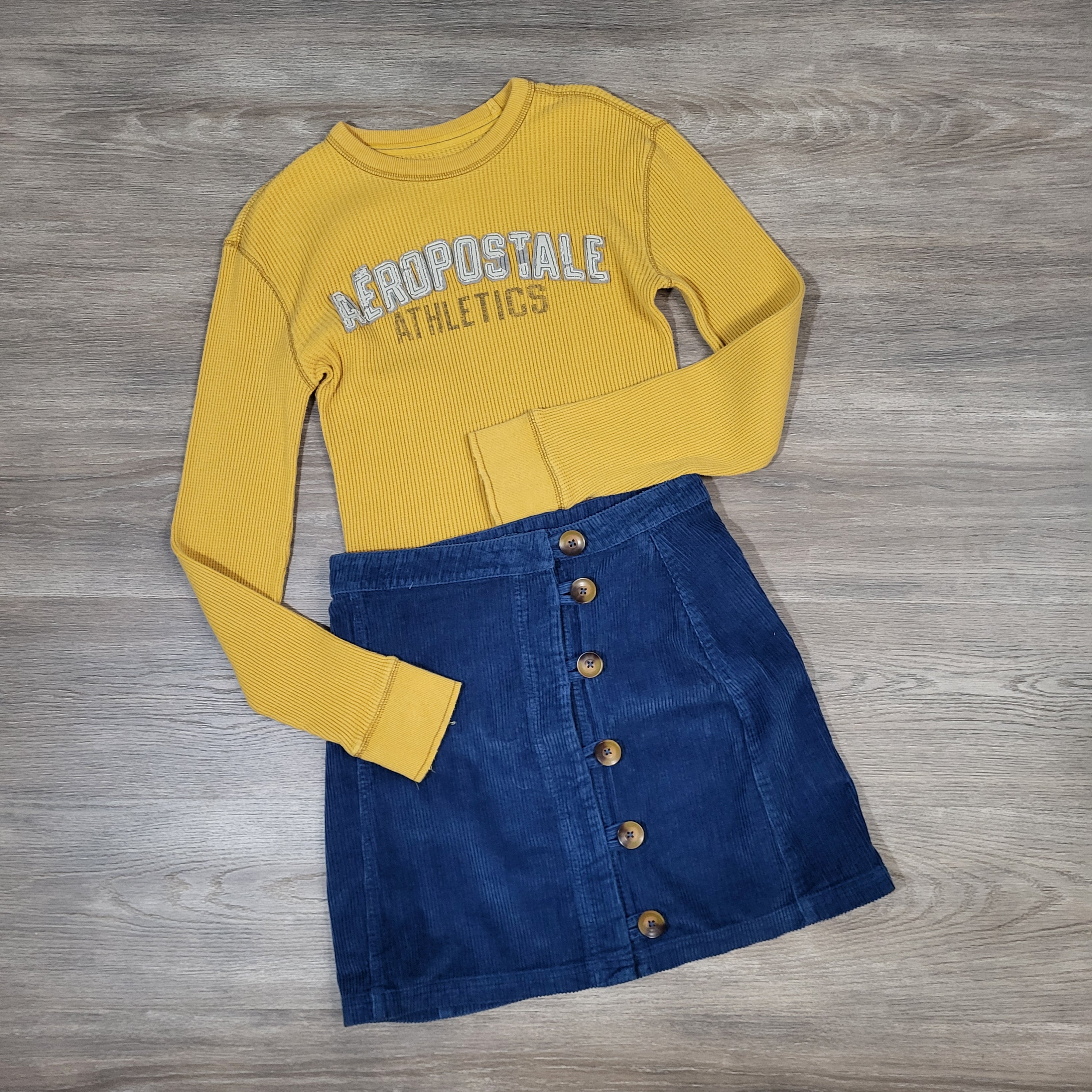 Aeropostale Athletics Thermal Long Sleeve Top — Size Small