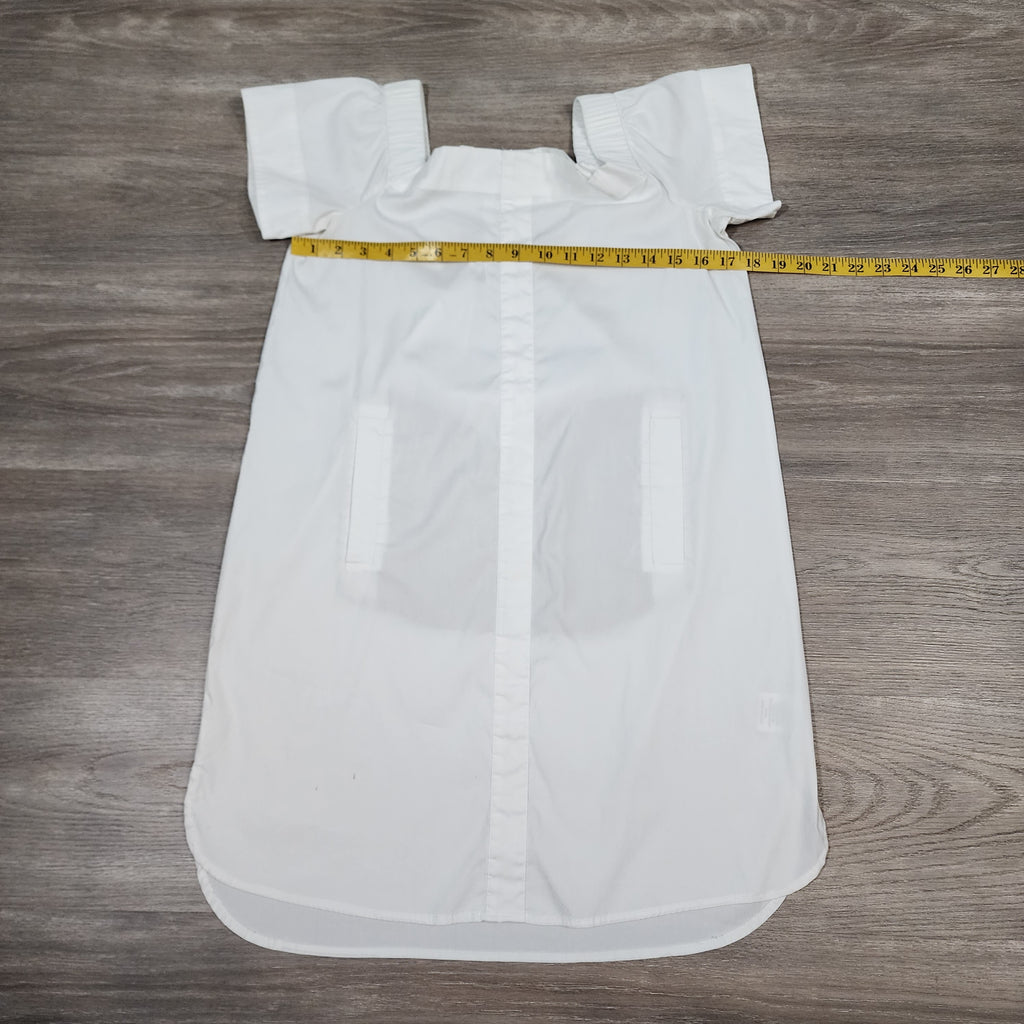 Bar III Off-Shoulder Mini Dress – White / Size S