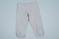 Lululemon Cropped  Leggings – Size M | Light Grey Button Hem