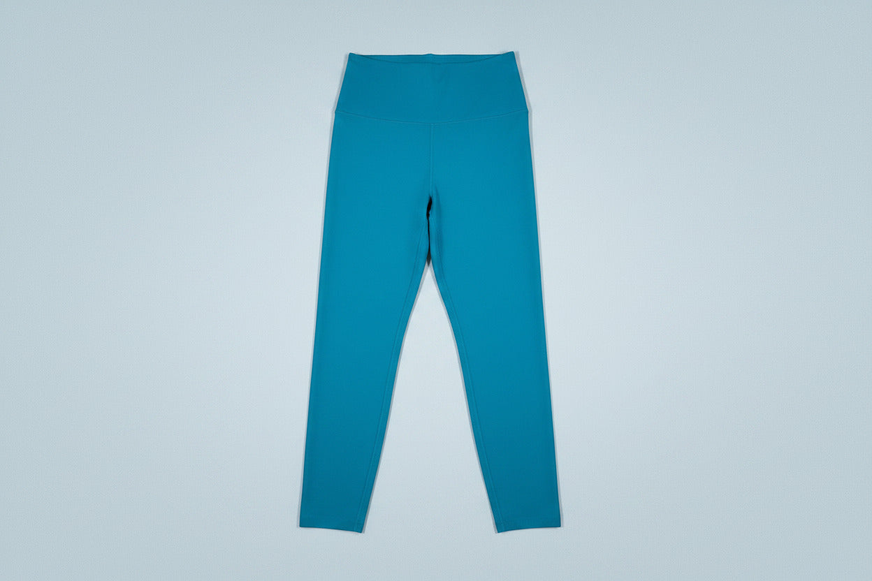 Carbon38 Teal High-Waist Leggings – Size M