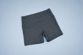 RBX Heather Grey High-Waist Bike Shorts – Size L
