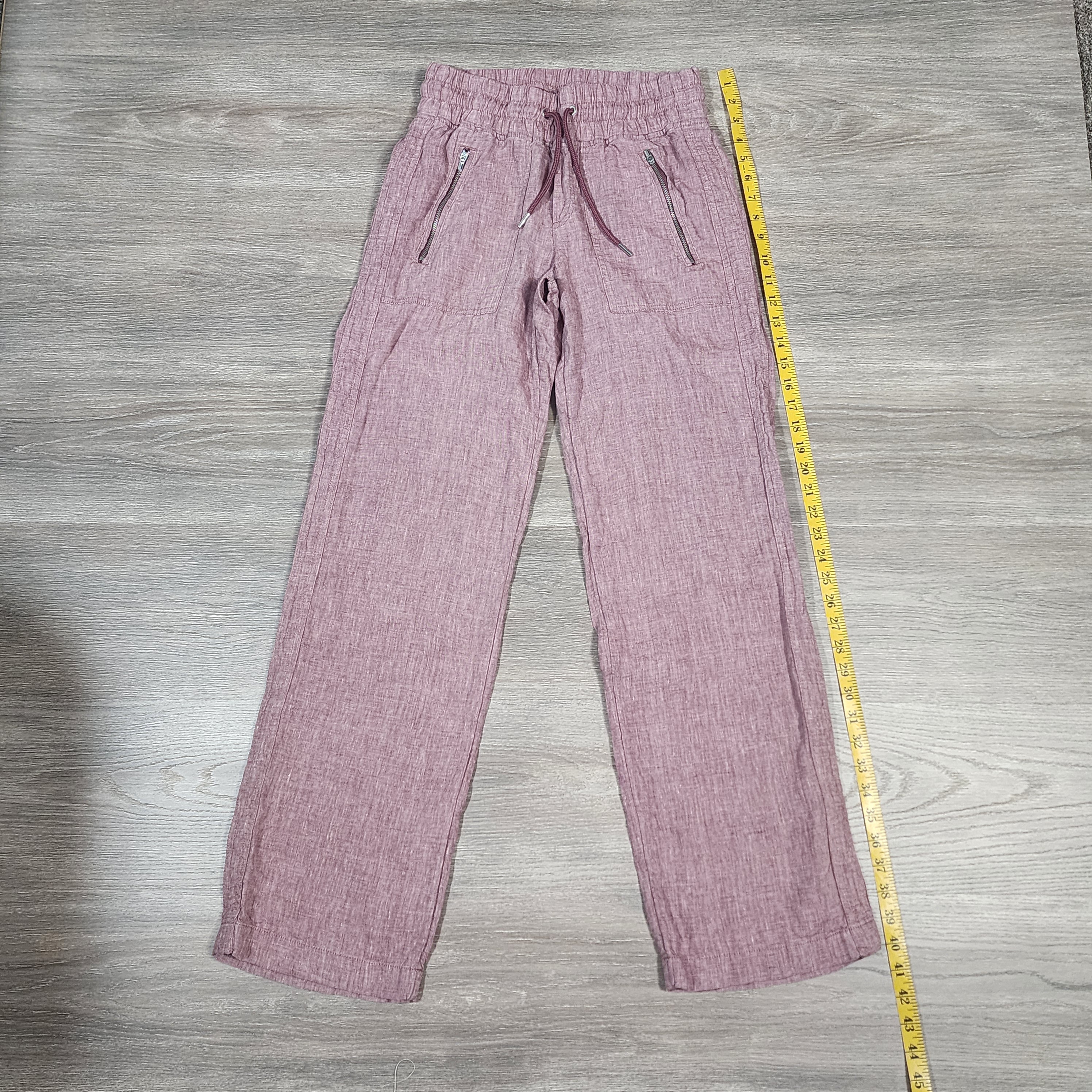 Athleta Cabo Linen Wide Leg Pant — Size 0