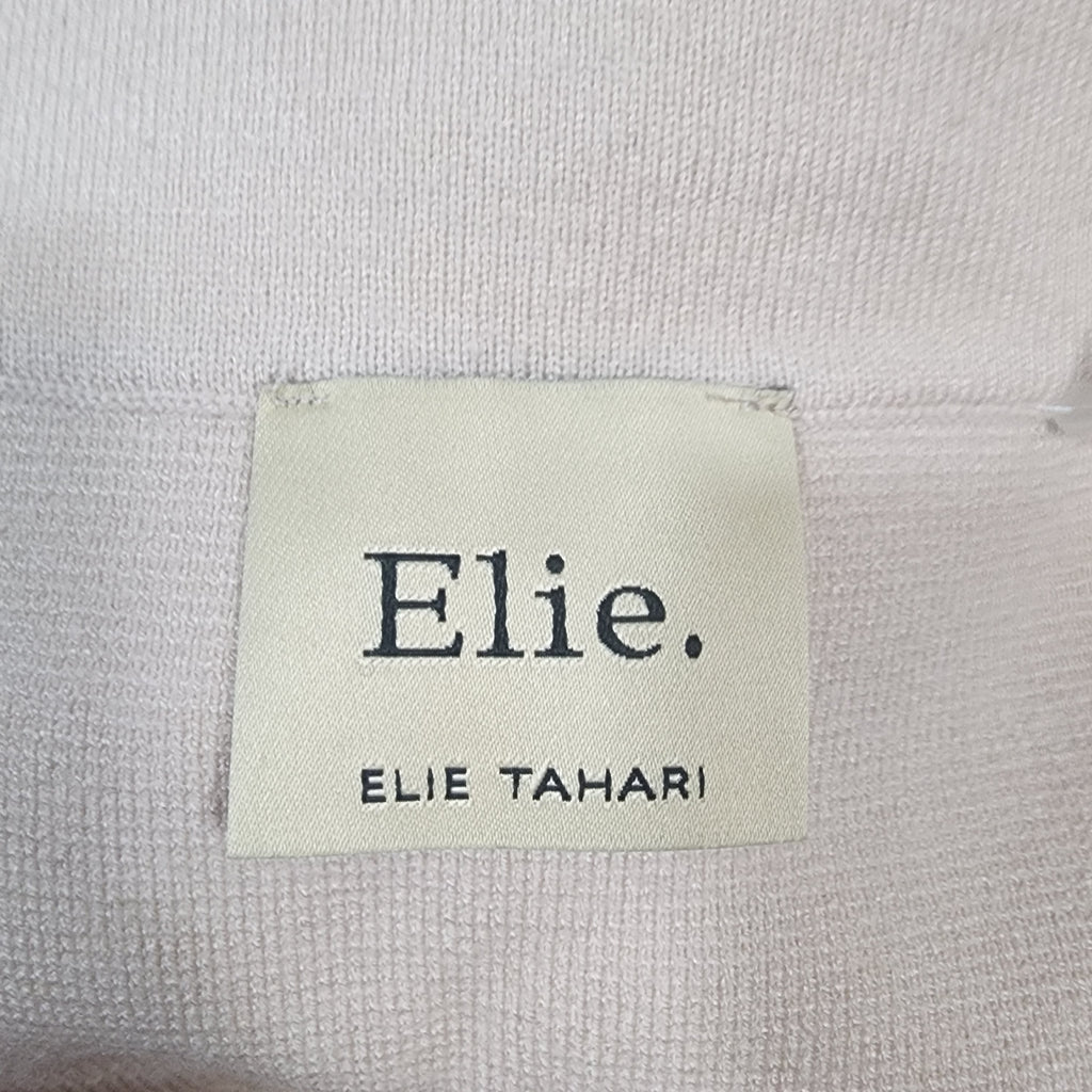 Elie Tahari Knit Midi Skirt – Cream / Size S