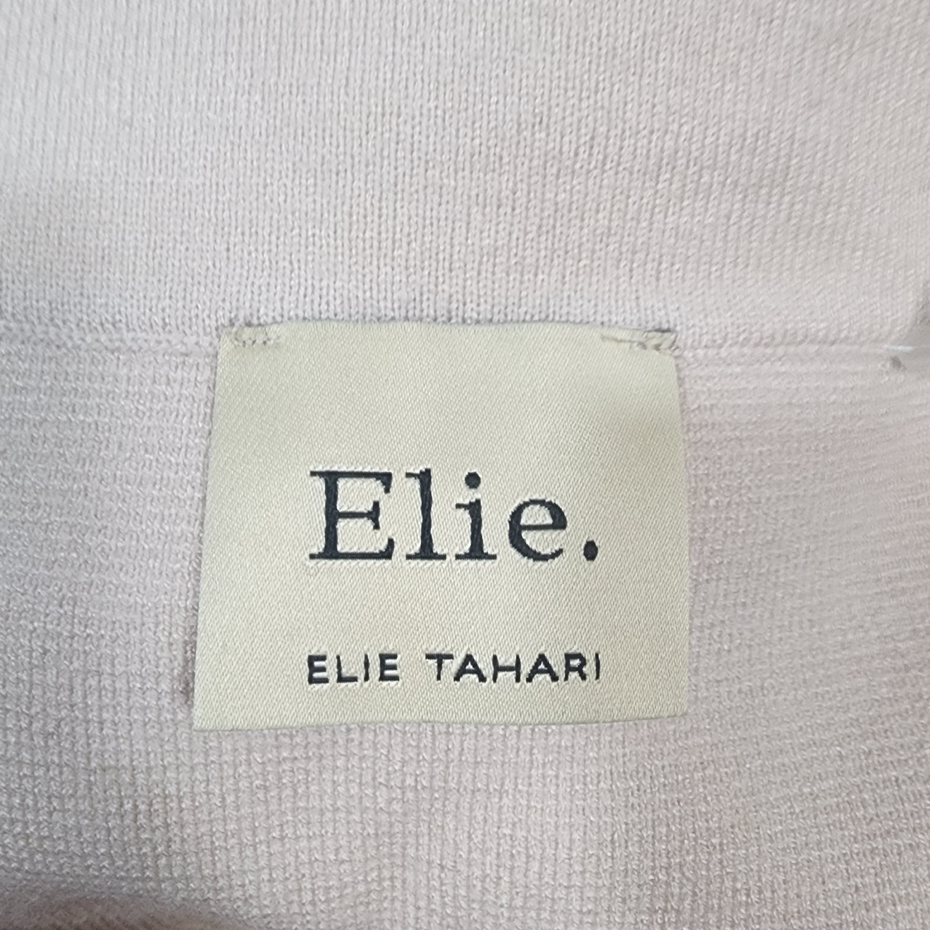 Elie Tahari Knit Midi Skirt – Cream / Size S