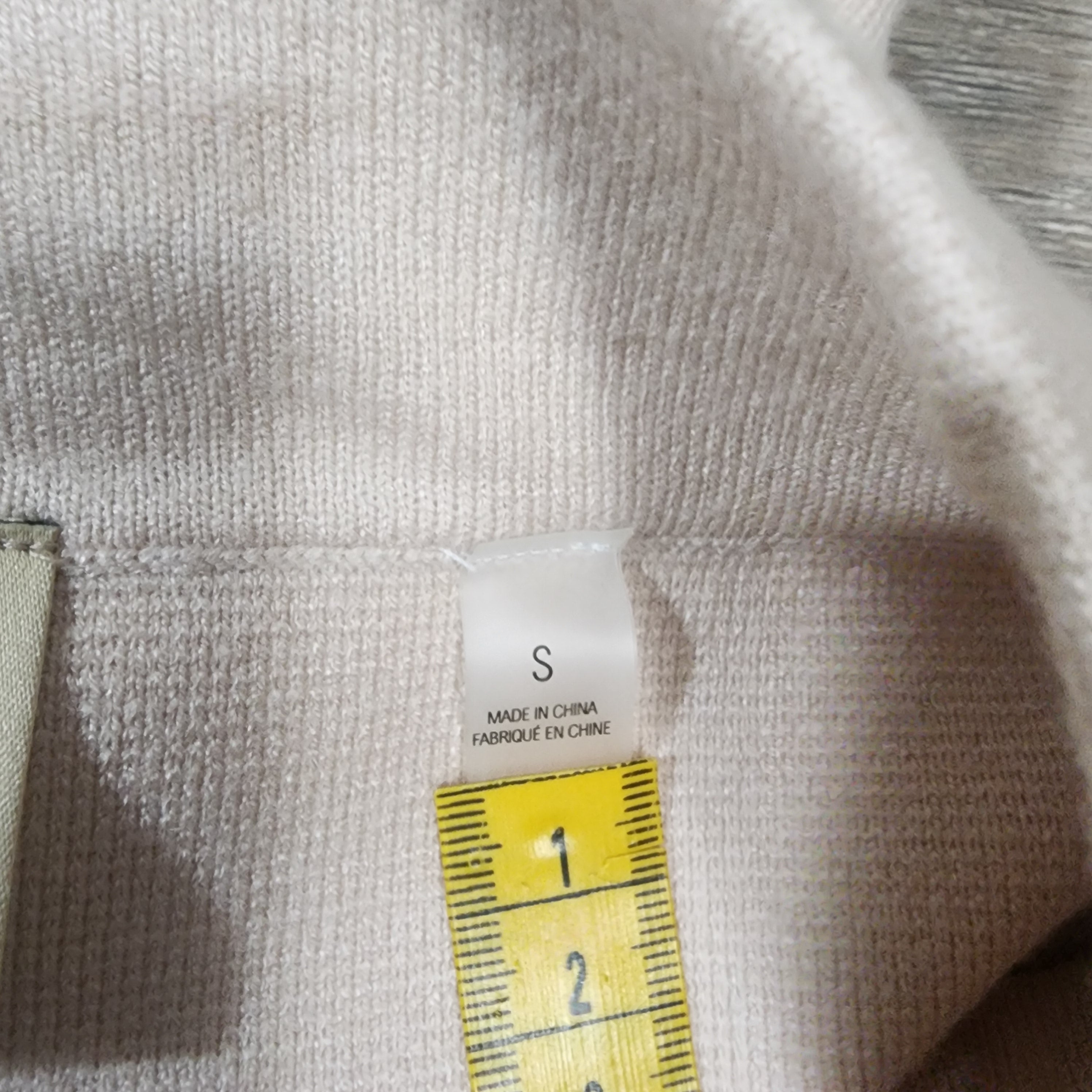 Elie Tahari Knit Midi Skirt – Cream / Size S