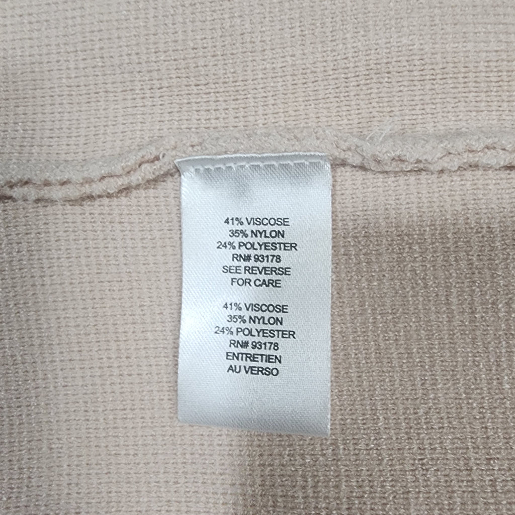 Elie Tahari Knit Midi Skirt – Cream / Size S