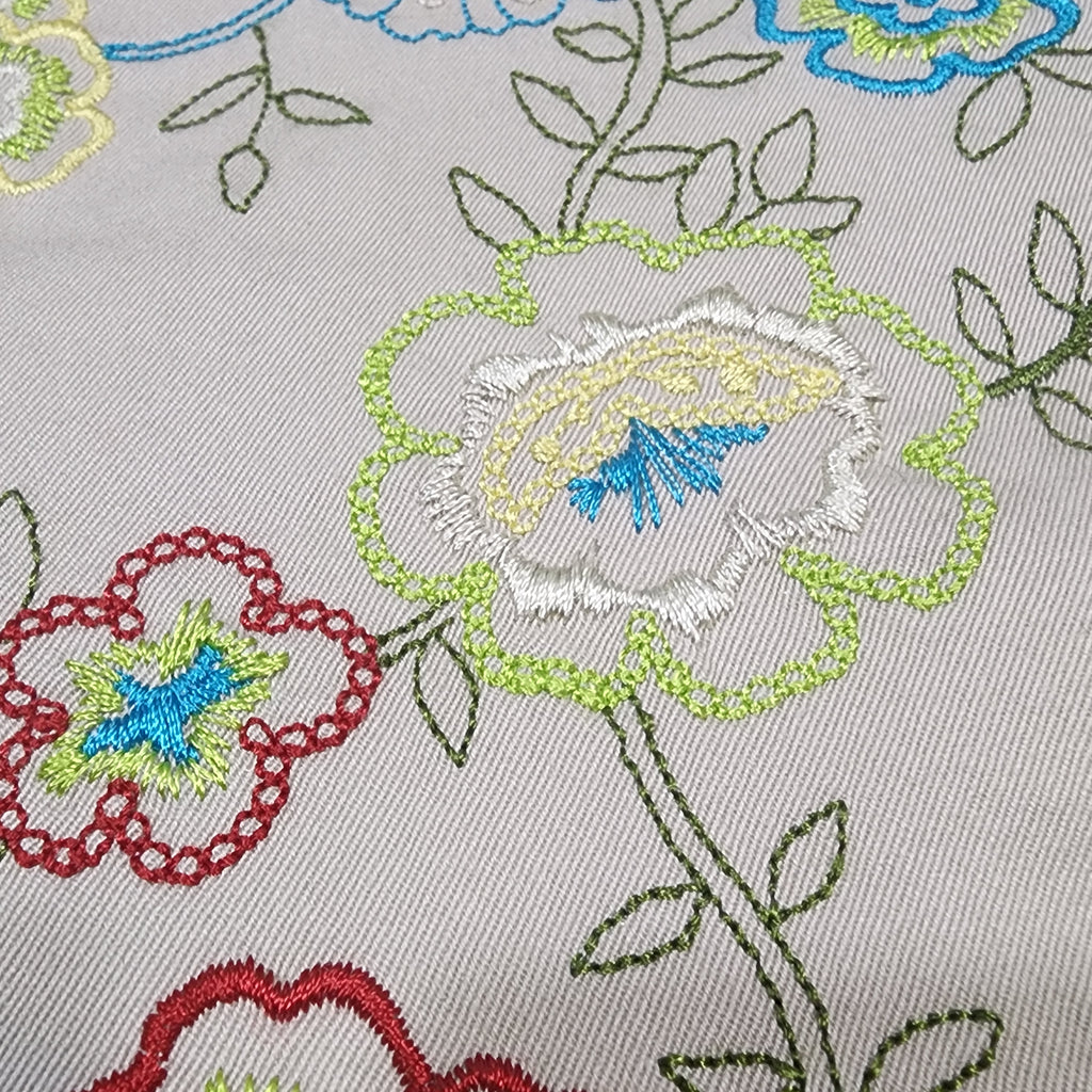 Jones Wear Jeans Embroidered Floral Denim Skirt – Size 10