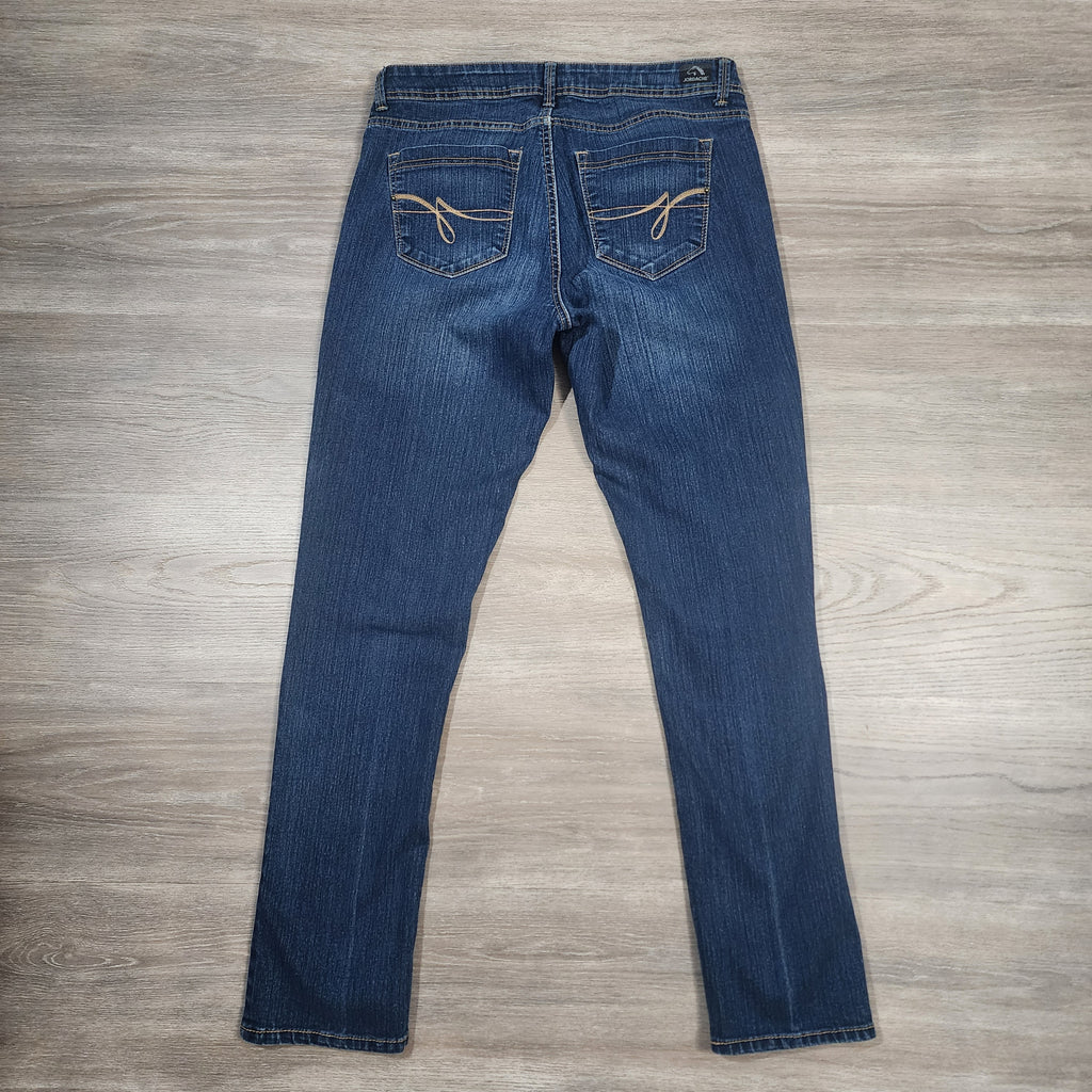 Jordache Skinny Jeans — Size 8 Dark Denim