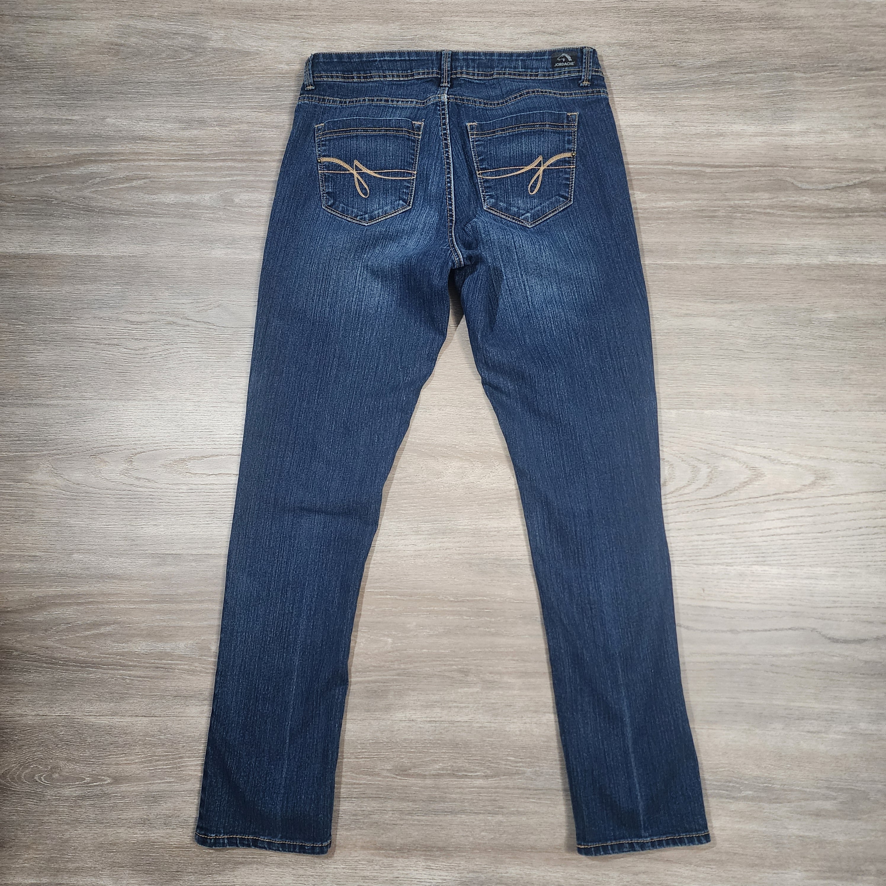 Jordache Skinny Jeans — Size 8 Dark Denim