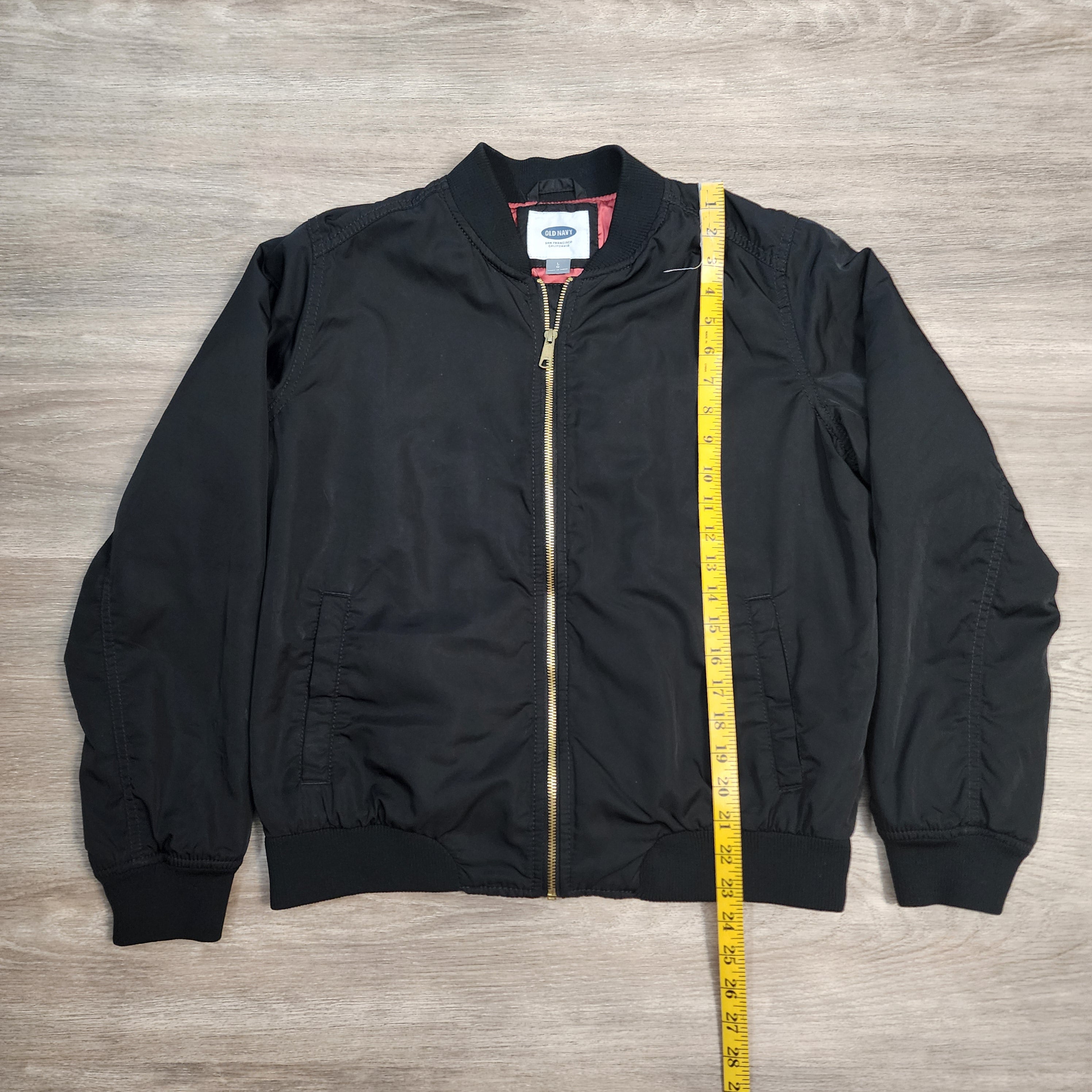 Old Navy Bomber Jacket – Black Size L