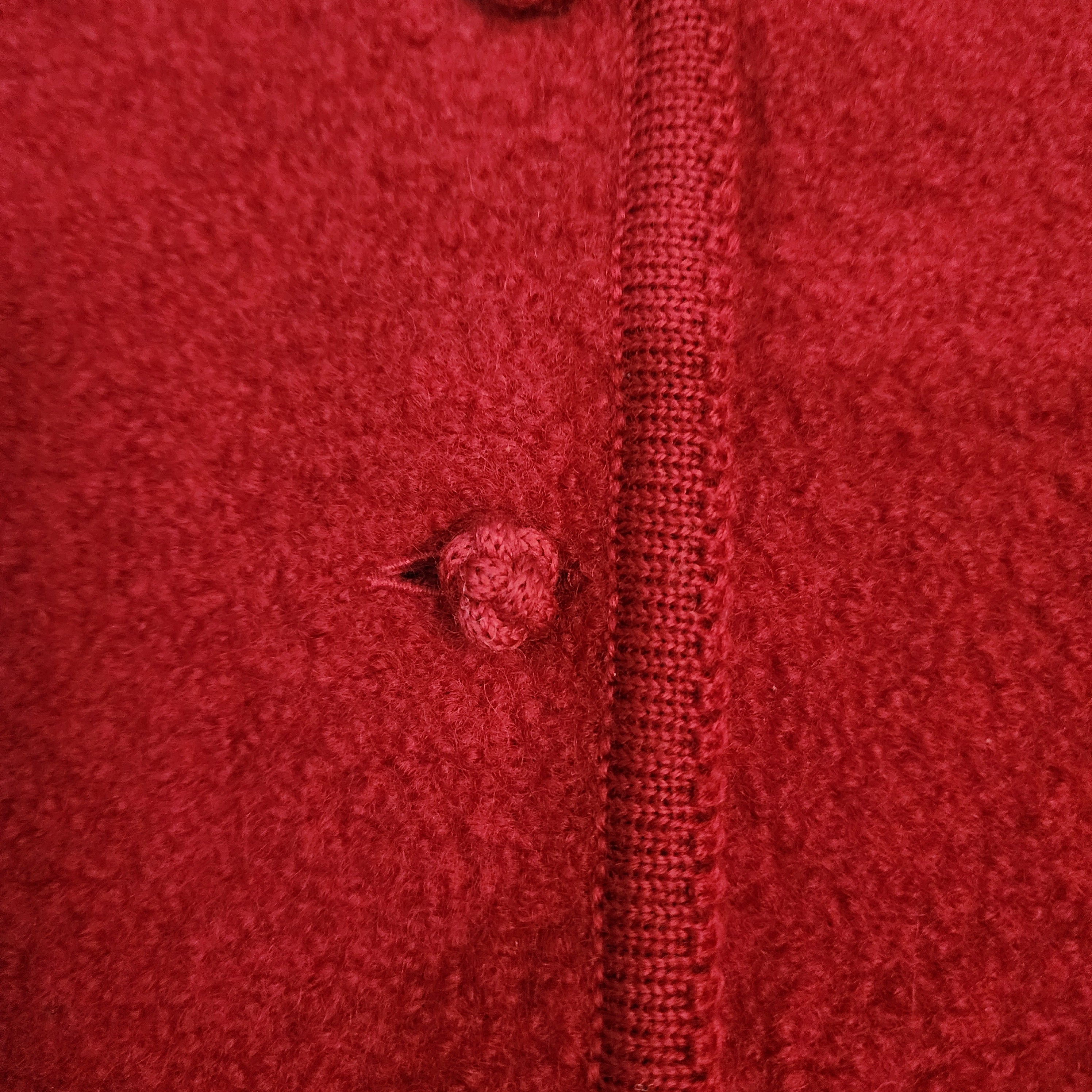 Lands' End Vintage 100% Wool Cardigan – Size 14