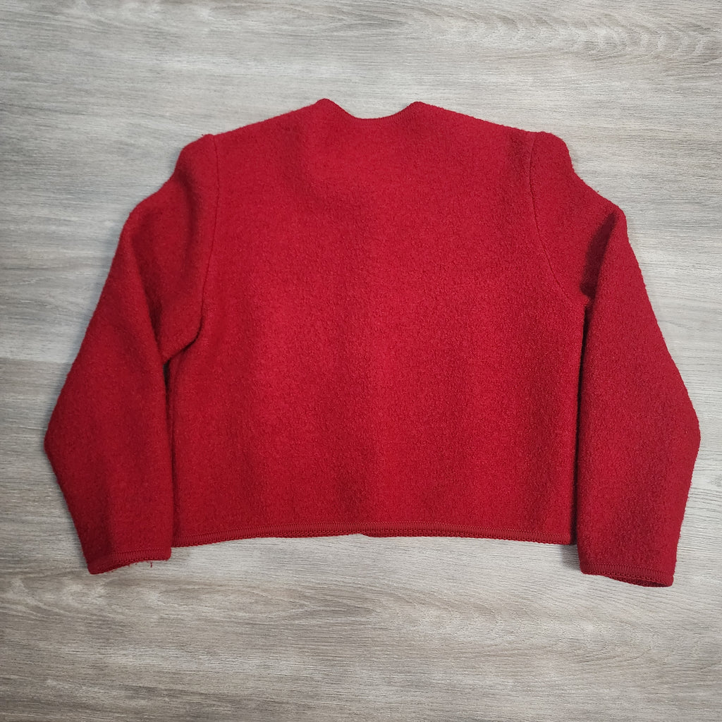 Lands' End Vintage 100% Wool Cardigan – Size 14