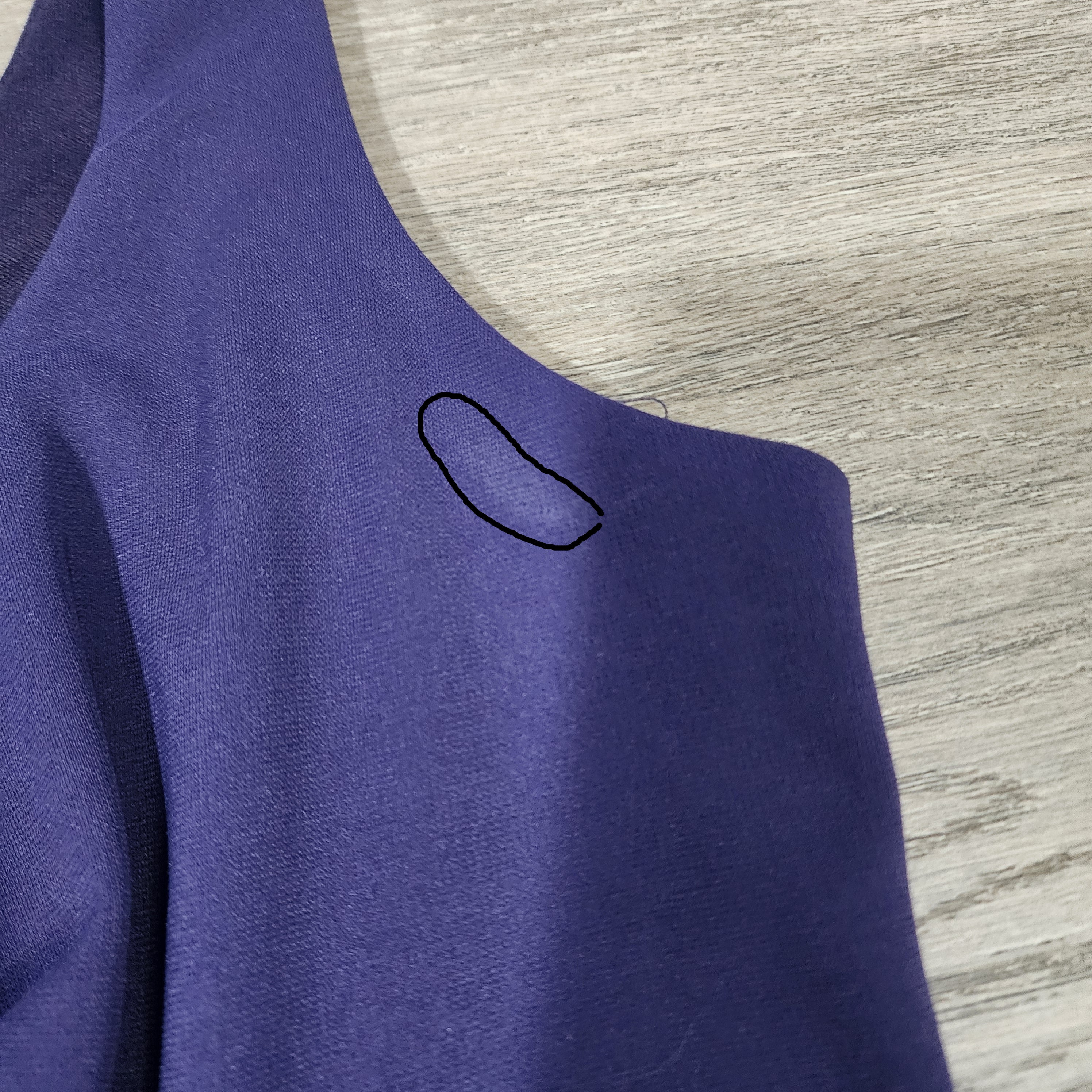 Bisou Bisou Purple Wrap-Style Dress – Size 4