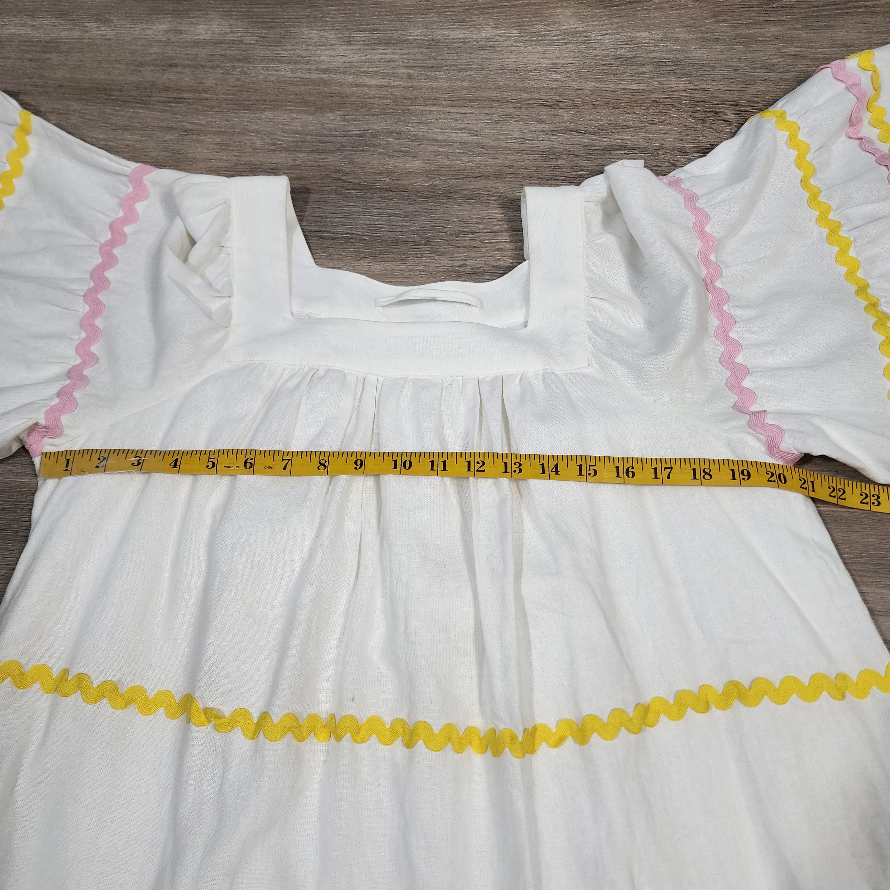 Lisa Marie Fernandez for Target Ric-Rac Trim Mini Dress — Size S