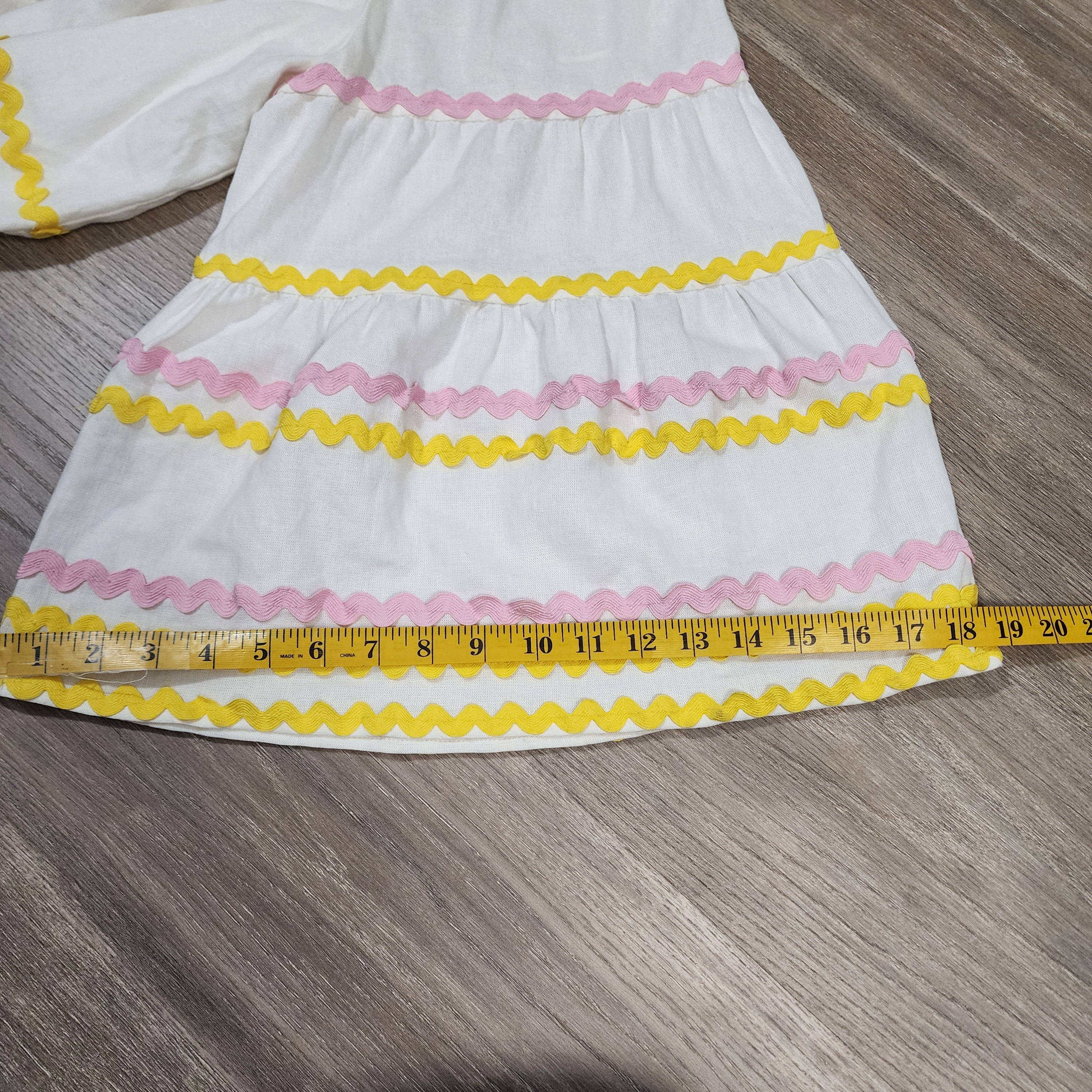 Lisa Marie Fernandez for Target Ric-Rac Trim Mini Dress — Size S