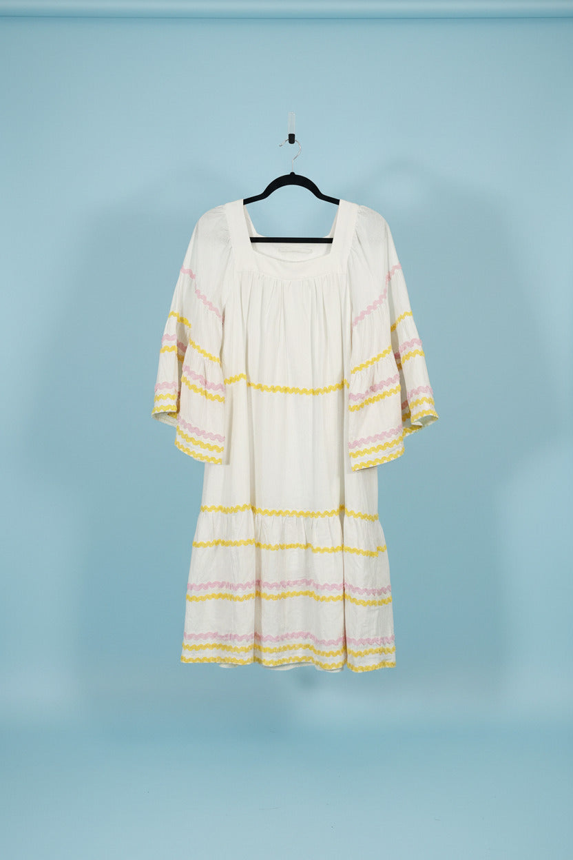 Lisa Marie Fernandez for Target Ric-Rac Trim Mini Dress — Size S