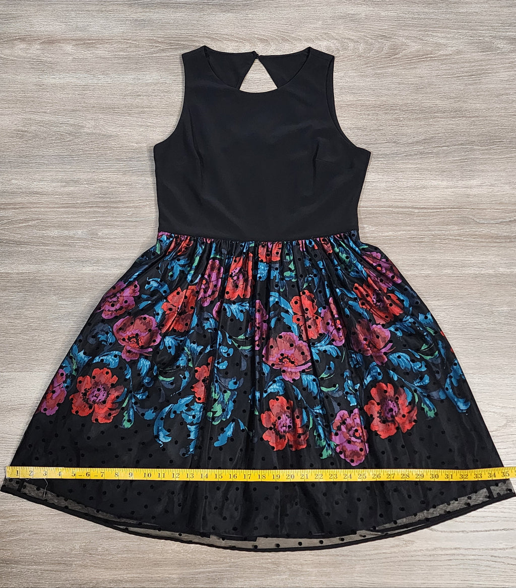 Eliza J Floral Fit & Flare Dress – Size 12
