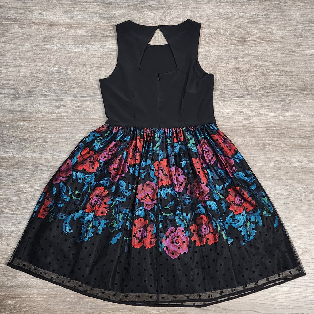 Eliza J Floral Fit & Flare Dress – Size 12