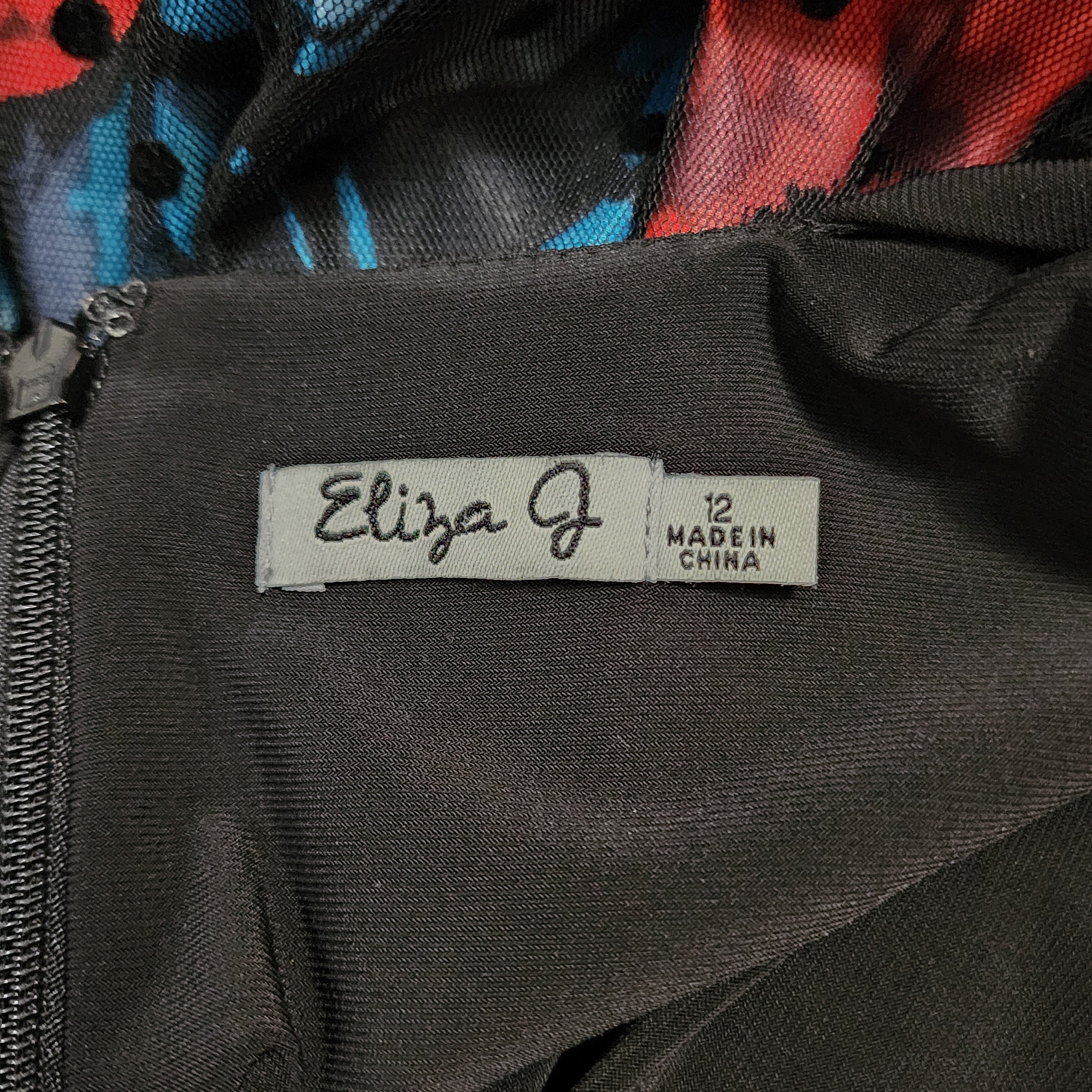 Eliza J Floral Fit & Flare Dress – Size 12