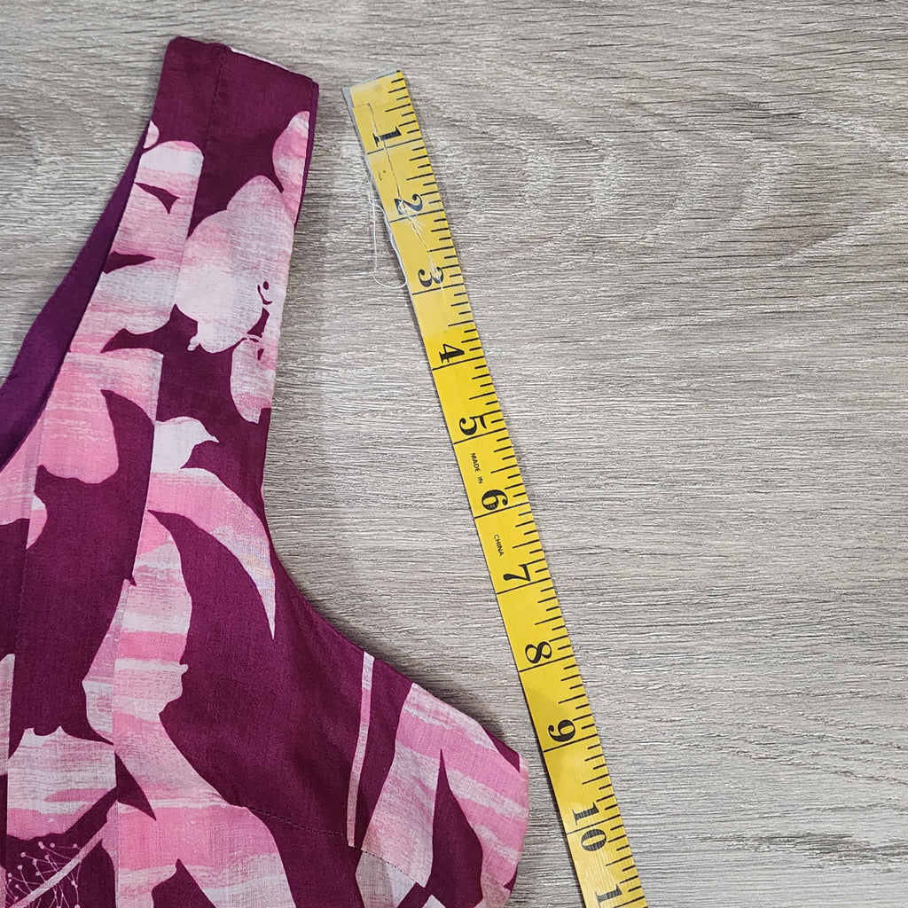 Beautiful by Lawrence Zarian Floral Midi Dress — Size 12