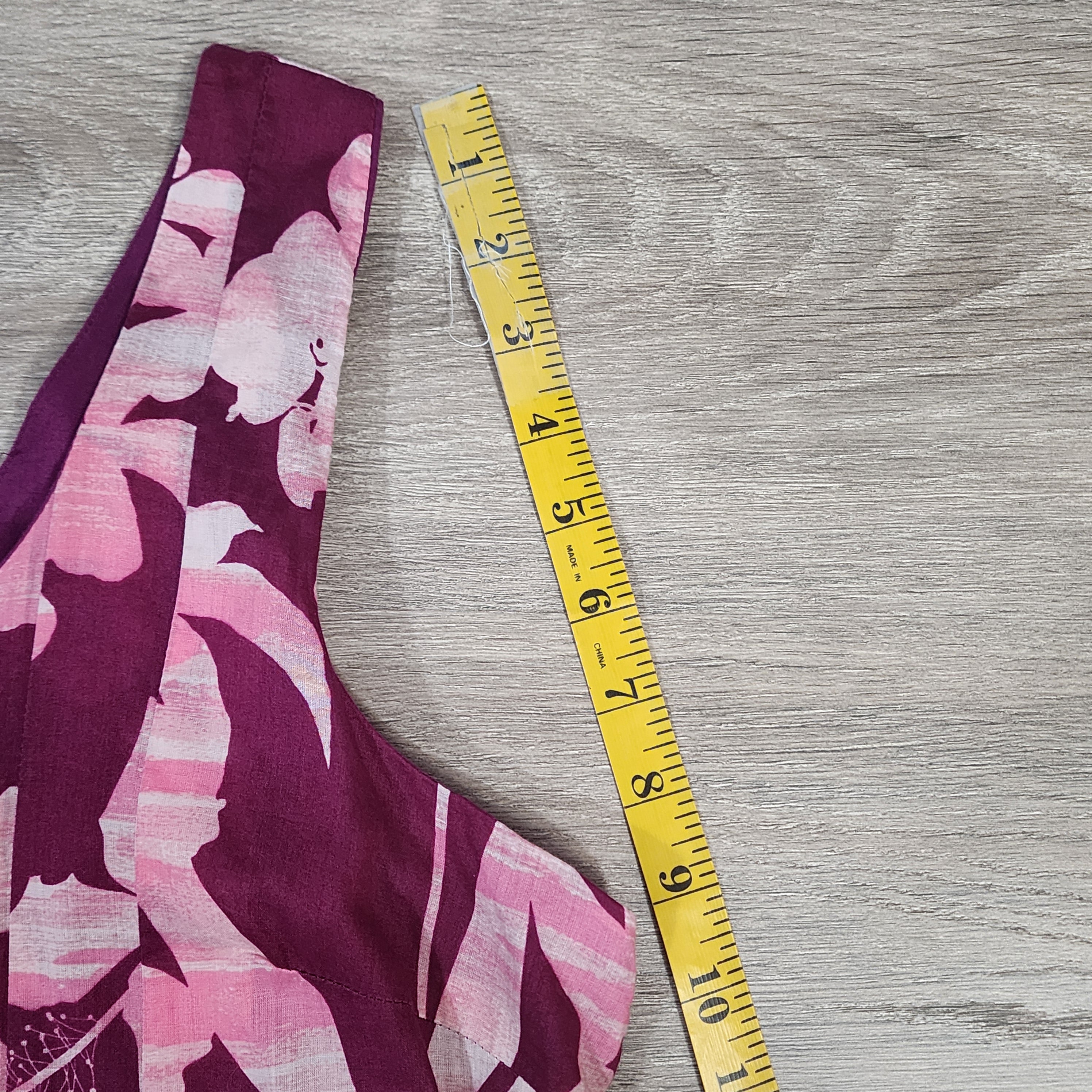 Beautiful by Lawrence Zarian Floral Midi Dress — Size 12